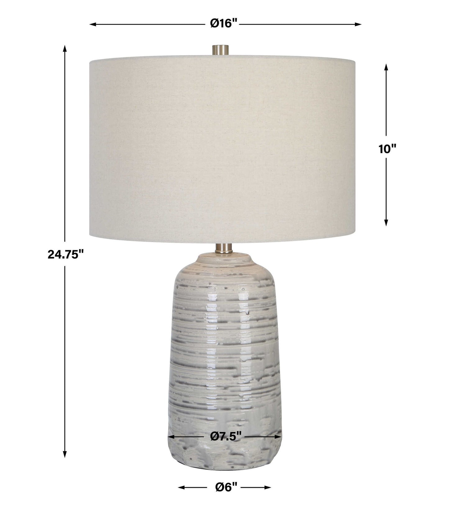 Cyclone - Table Lamp - Ivory