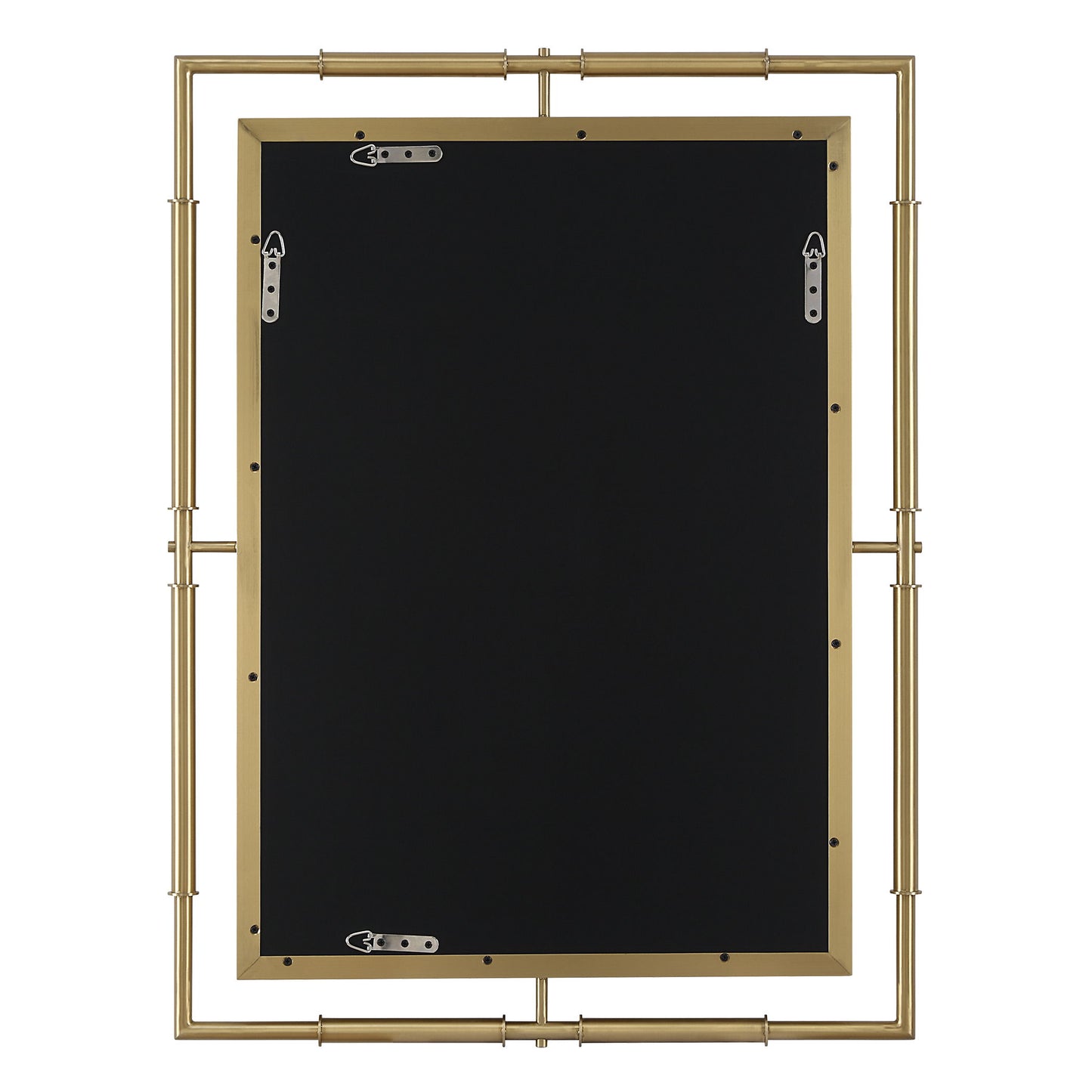 It's All Connected - Rectangle Brass Mirror