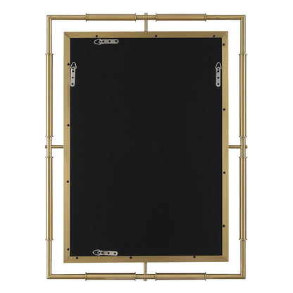 It's All Connected - Rectangle Brass Mirror