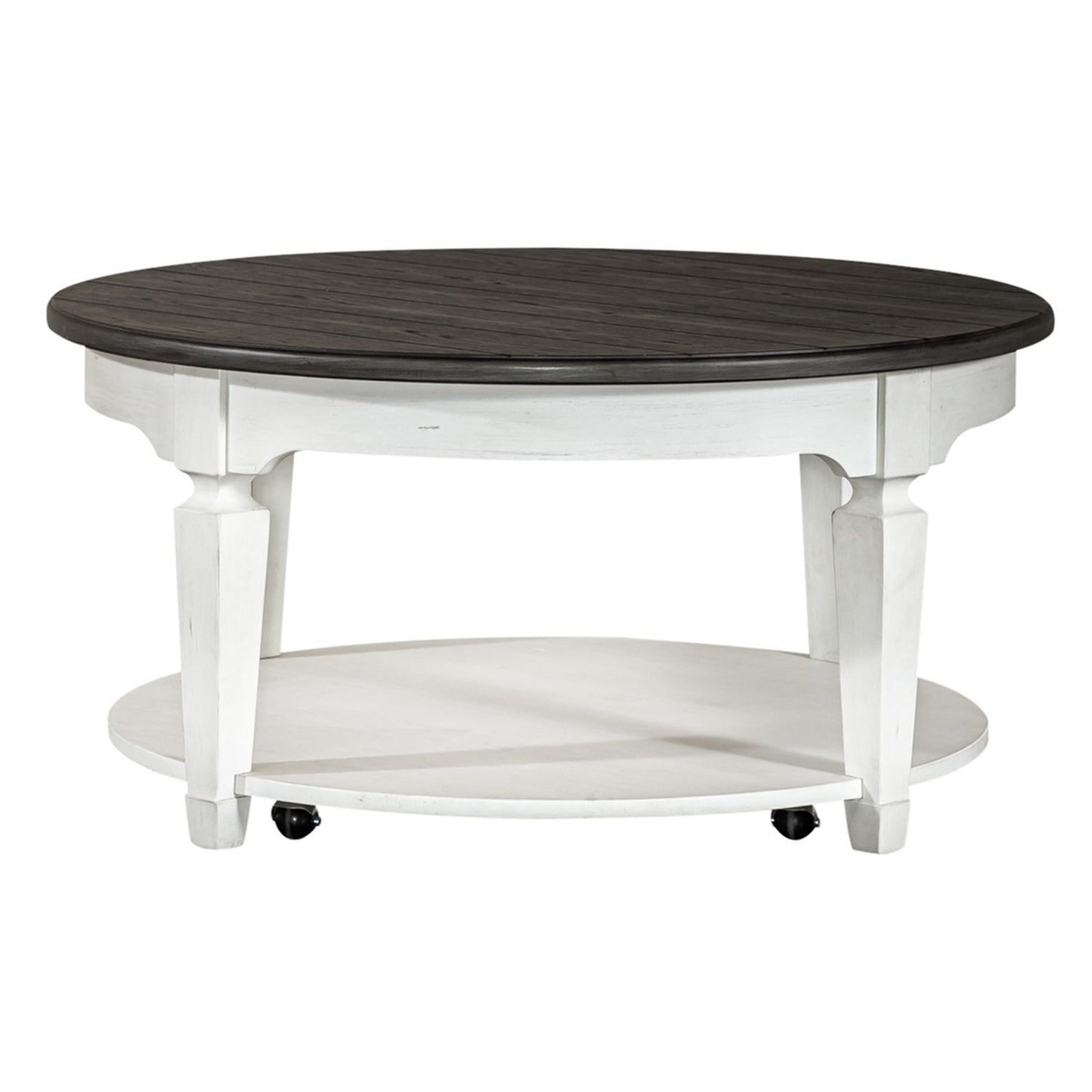 Allyson Park - Round Cocktail Table - White