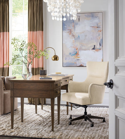 EC - Lazzaro Executive Tilt Swivel Chair - Beige