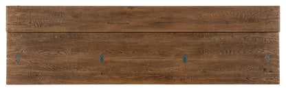 Driftwood - Flip-Top Console Table - Medium Wood