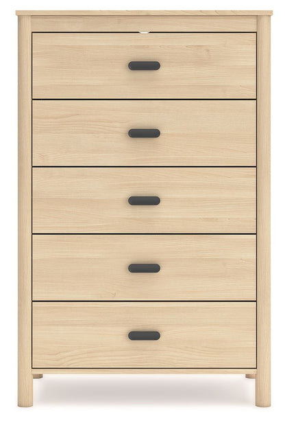 Cabinella - Tan - Five Drawer Chest