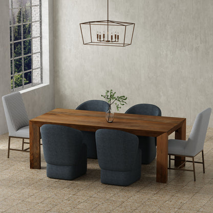 Crossings - Downtown Rectangular Dining Table - Amber