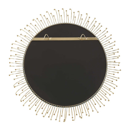 Aga - Round Gold Mirror
