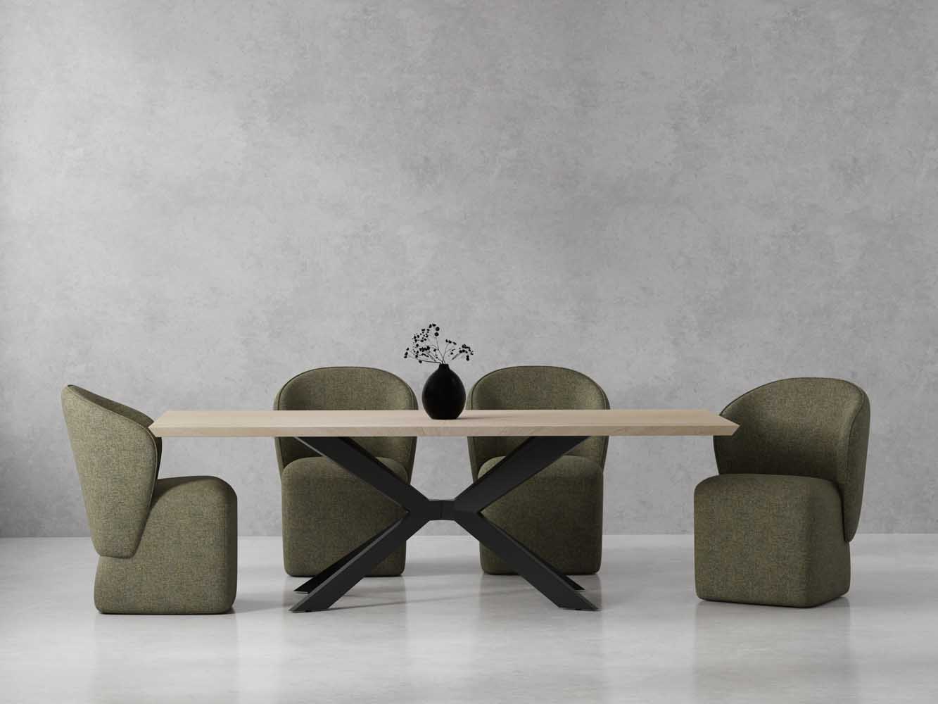 Crossings - Monaco Rectangular Dining Table - Solid Mango