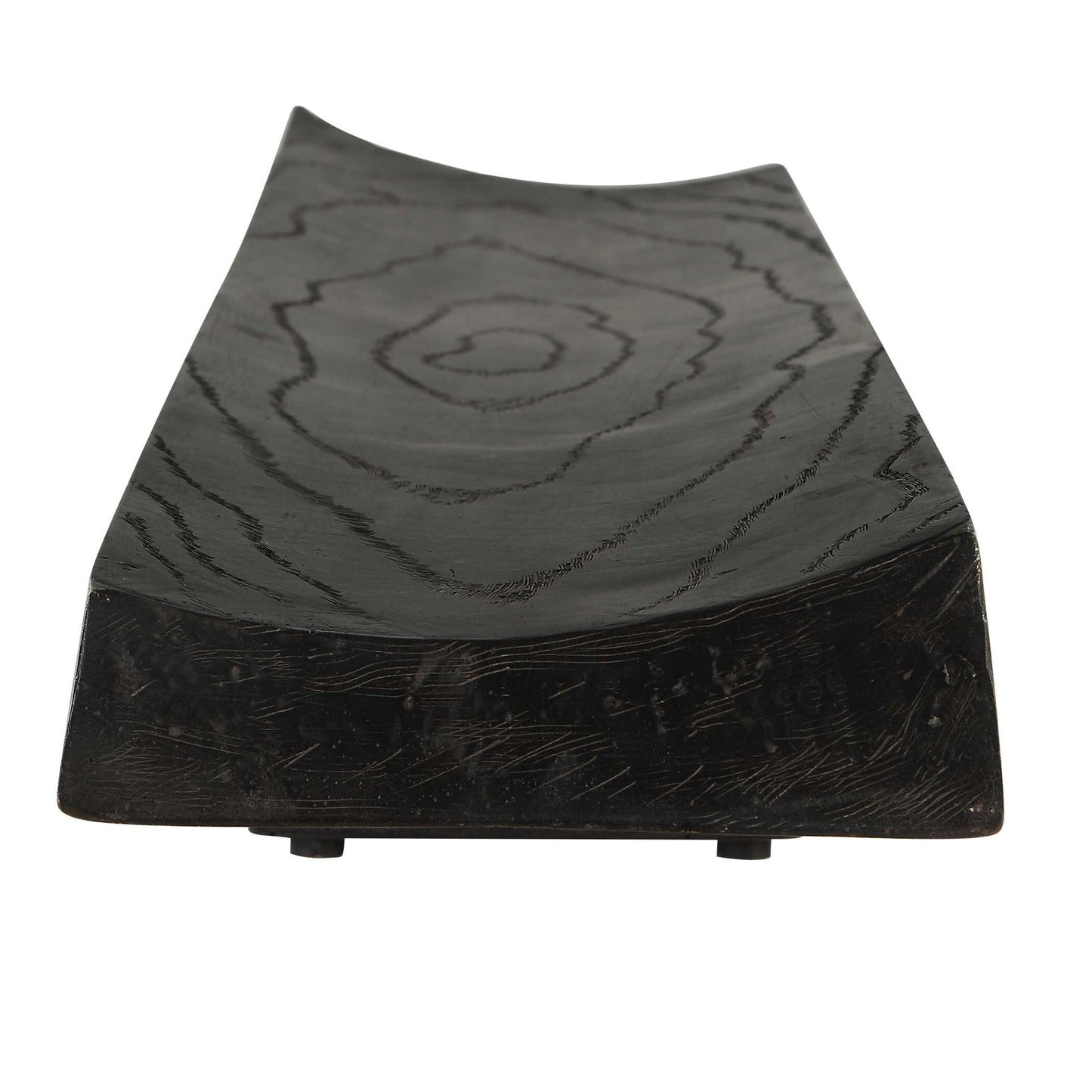 Ciaran - Indoor-Outdoor Wooden Tray - Black