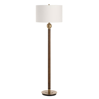 Keros - Floor Lamp - Dark Oak