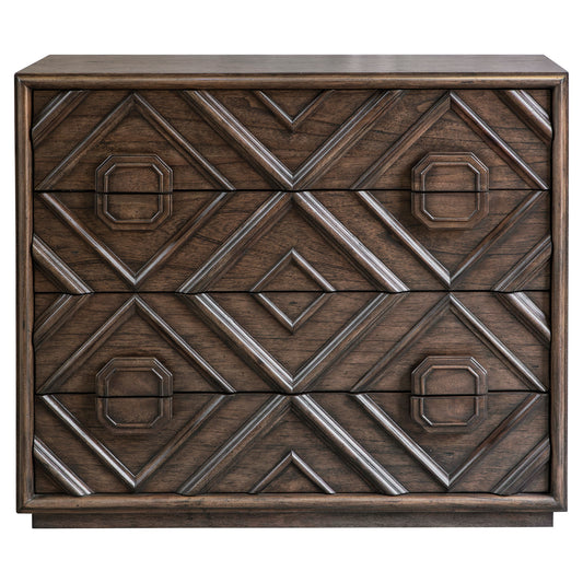 Mindra - Drawer Chest - Dark Brown