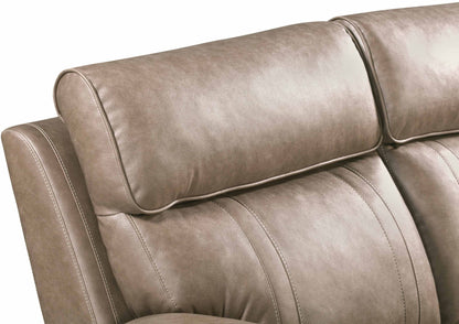 Theon - Reclining Loveseat - Stokes Toffee