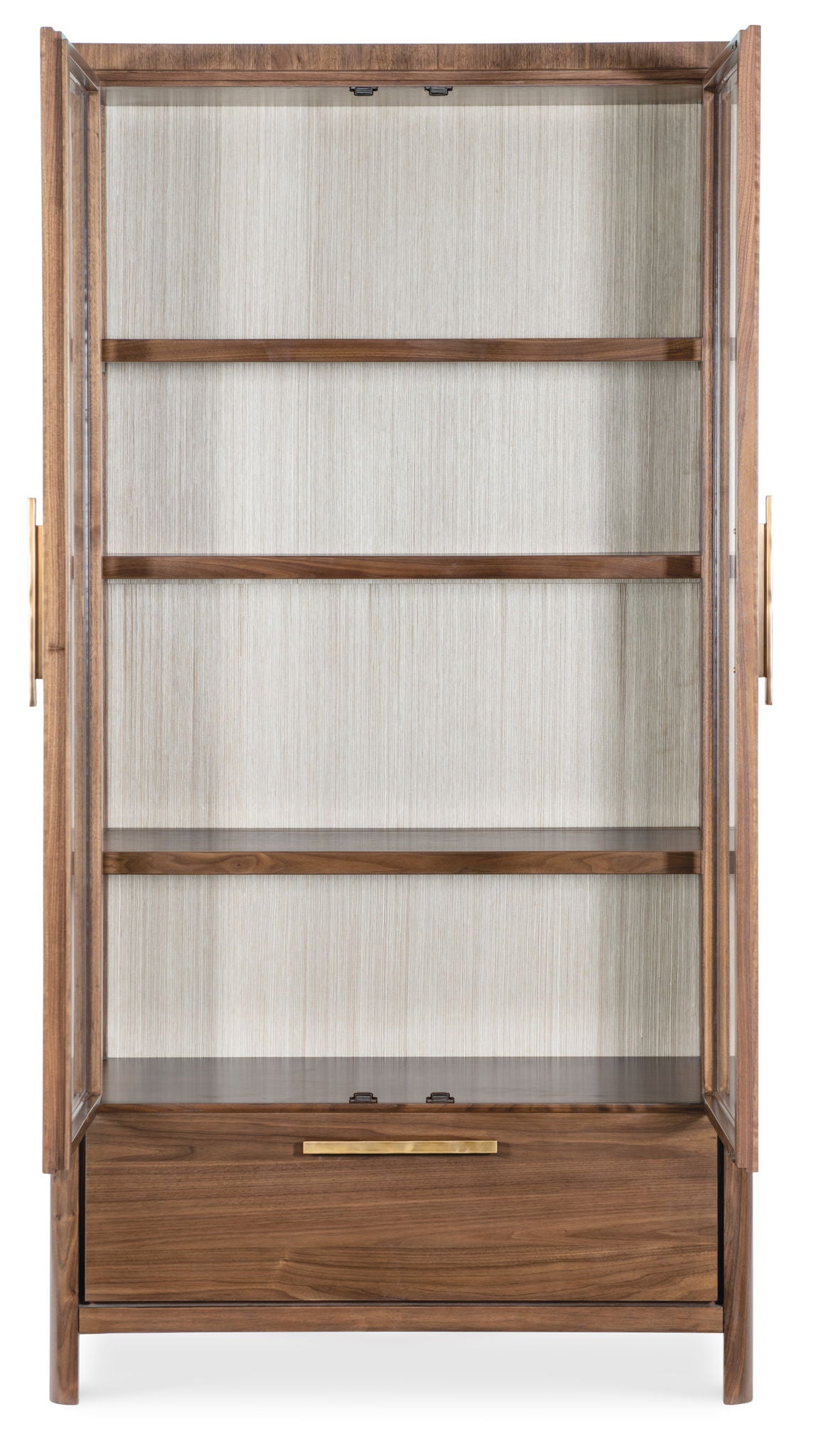 Eleana - Display Cabinet - Medium Wood