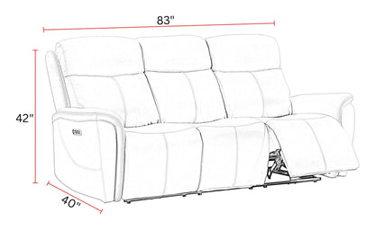Cascade - Power Reclining Sofa Set