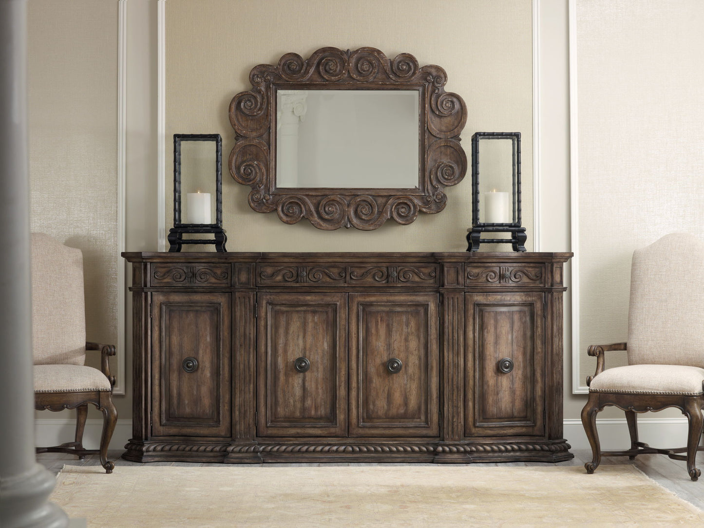 Rhapsody - 96" Credenza - Dark Brown