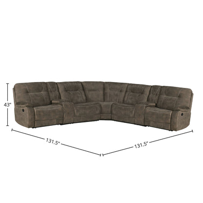 Cooper - Modular Manual Reclining Sectional