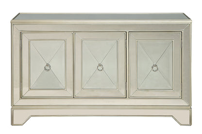 Galaxy - Three Door Credenza - Prospect Metallic Gold