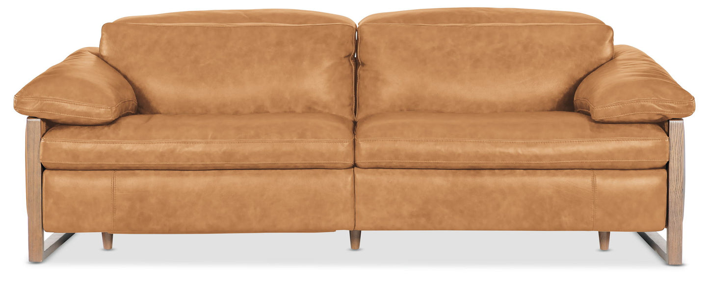 Jericho - Power Sofa With Power Headrest - Brown