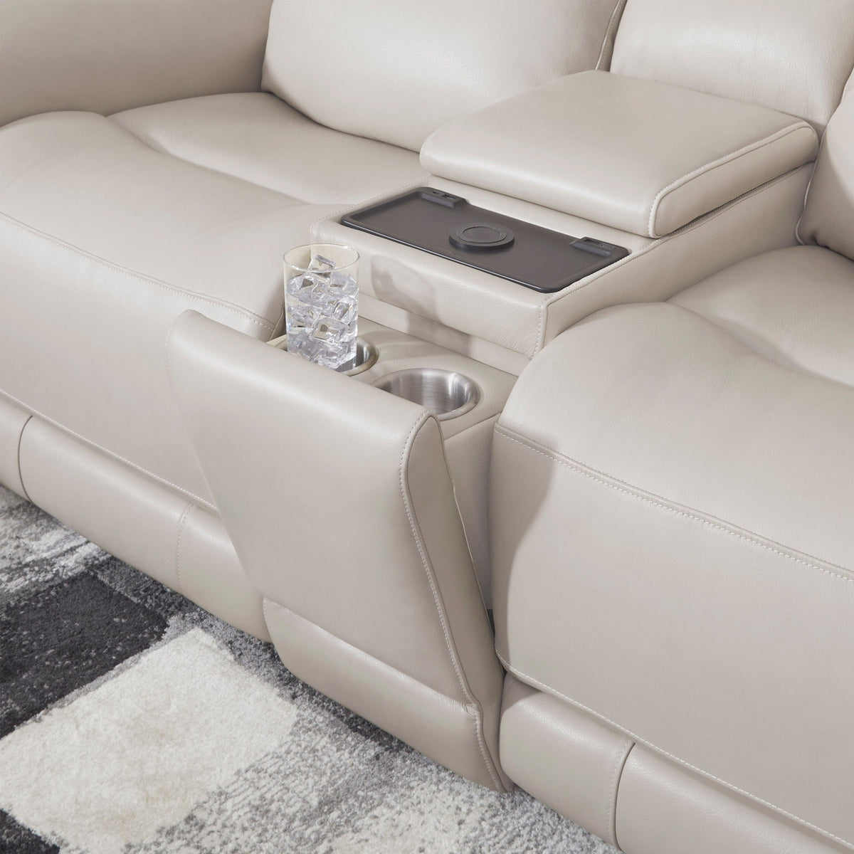 Easton - Zero Gravity Power Reclining Tilt Console Loveseat P3