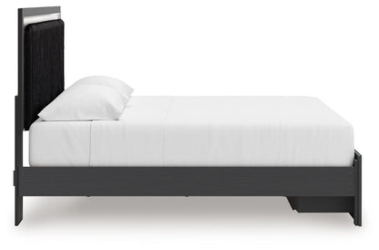 Zuraleus - Upholstered Panel Platform Storage Bed