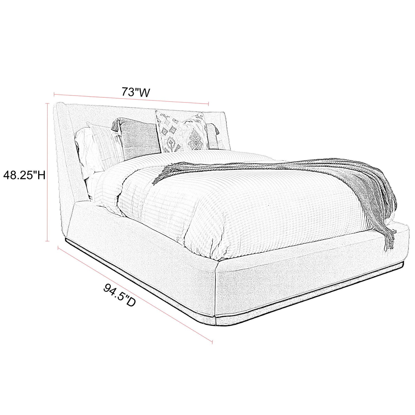 Sofia - Bed