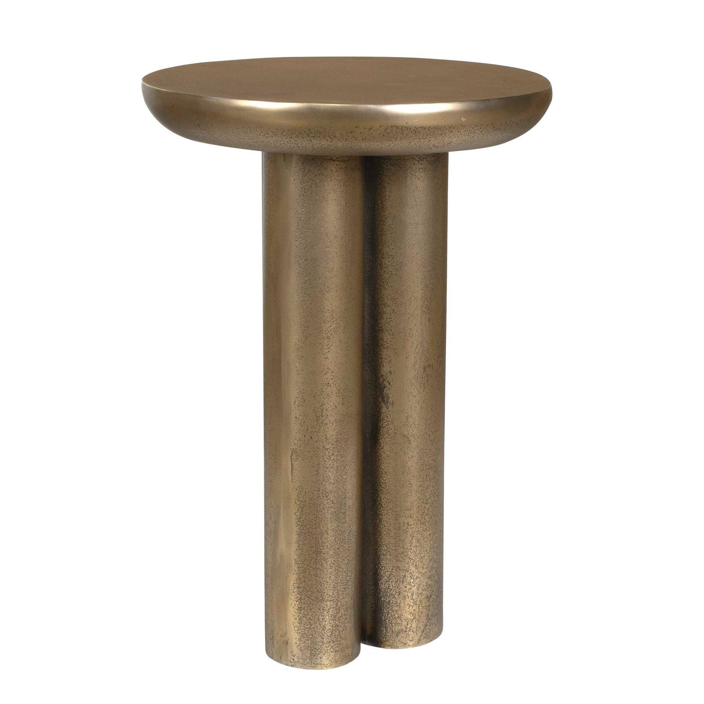 Thorp - Outdoor Accent Table - Brass
