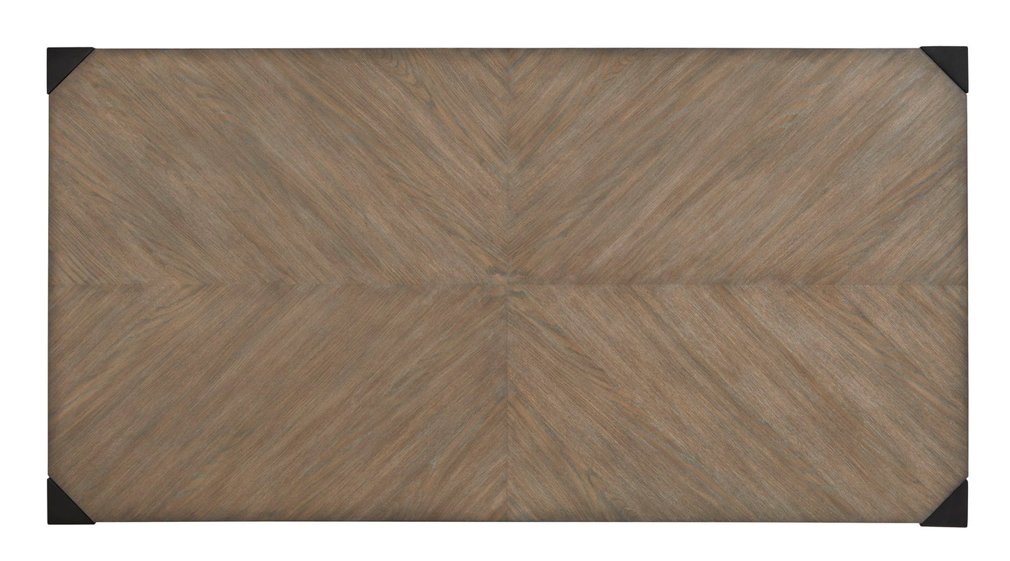 Cedar Fork - Dining Table With 6 Ladderback Chairs - Smoked Arabica