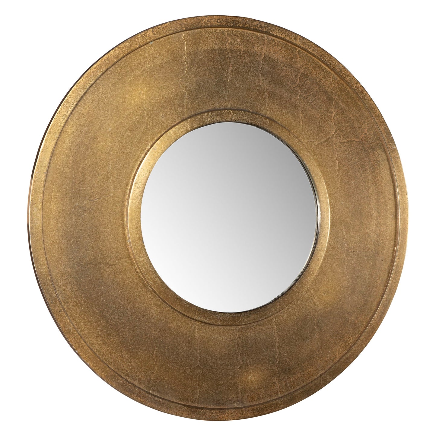 Axel - Round Brass Mirror