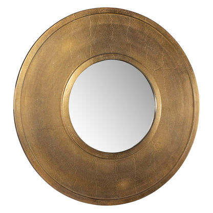 Axel - Round Brass Mirror