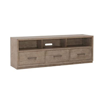 City Scape - Entertainment TV Console - Burnished Beige