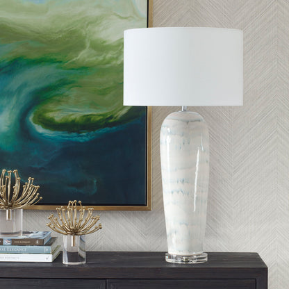 Arden - White Glaze Table Lamp