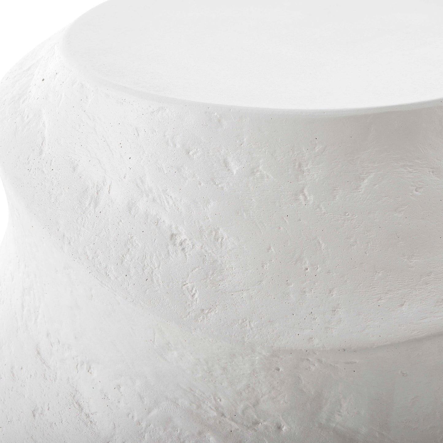 Winded - Outdoor Accent Table - White