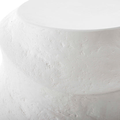 Winded - Outdoor Accent Table - White