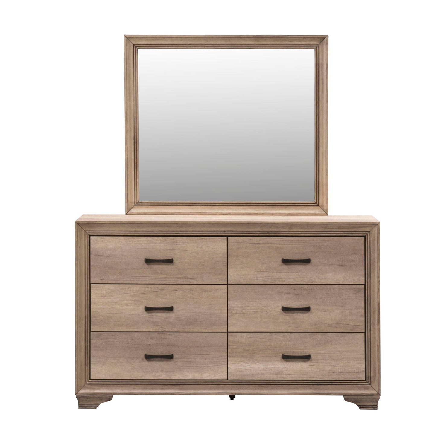 Sun Valley - Upholstered Bed, Dresser & Mirror