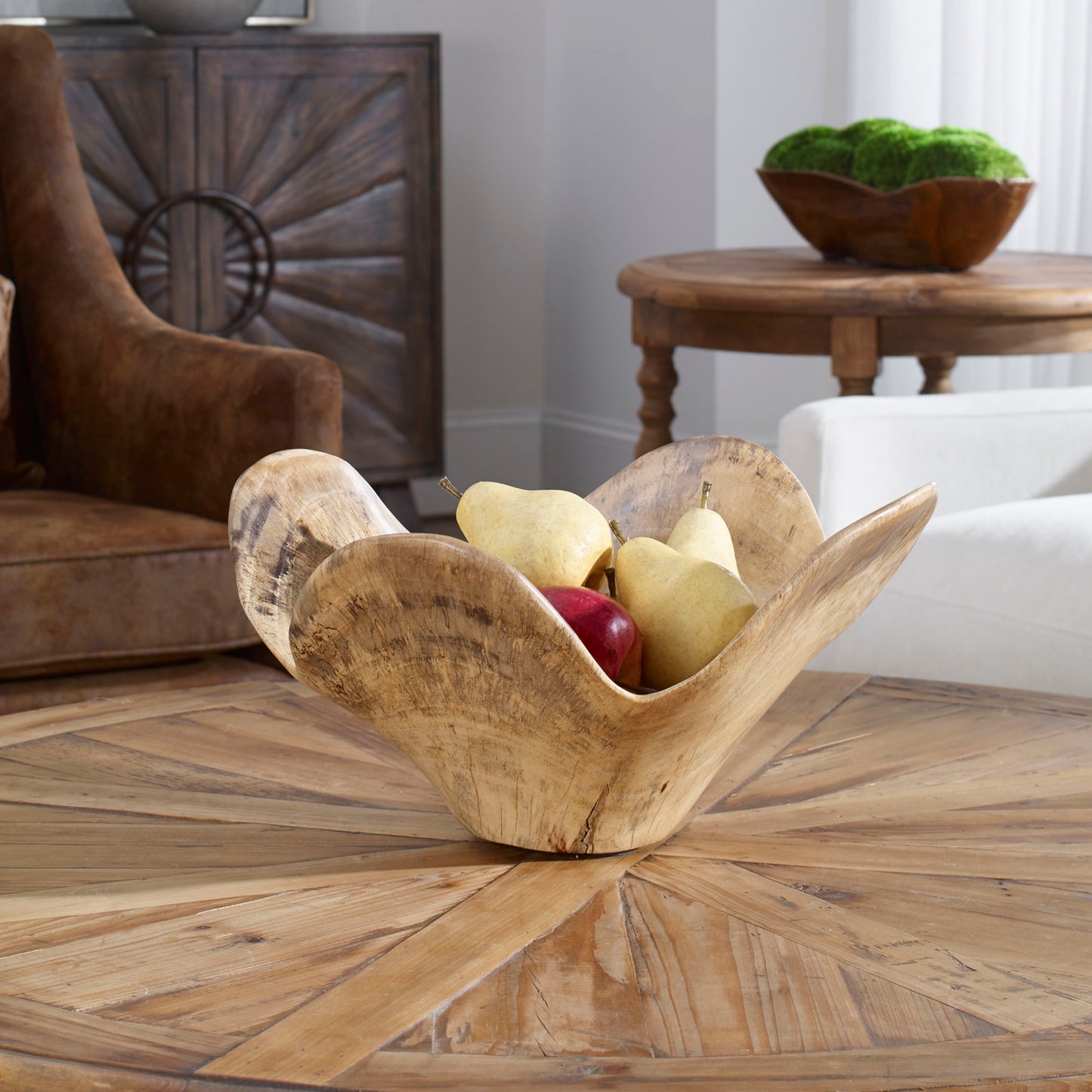 Tamarine - Wood Bowl - Light Brown