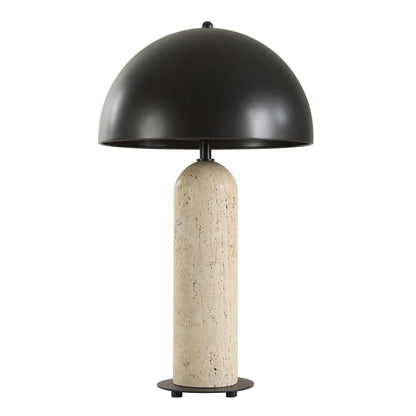 Tanaka - Indoor-Outdoor Table Lamp - Black / Beige