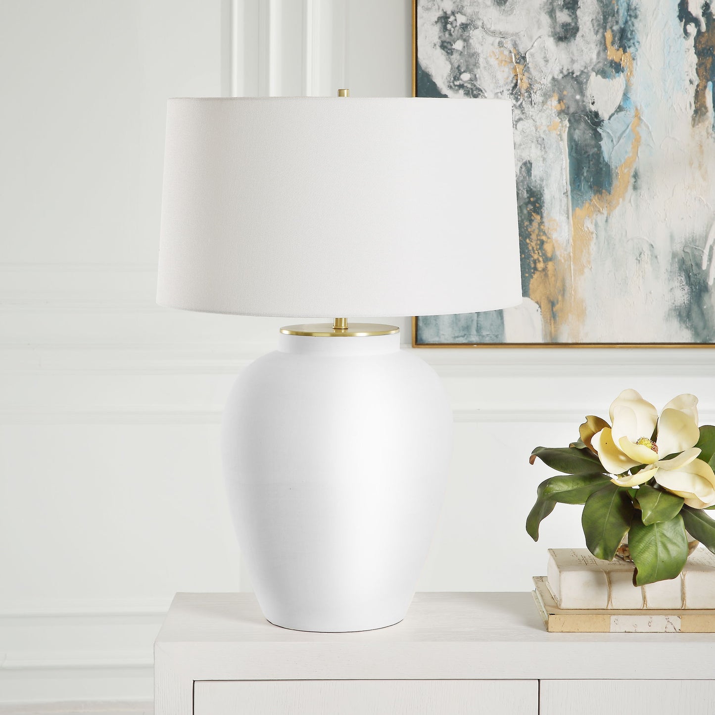 Adelaide - Table Lamp - White