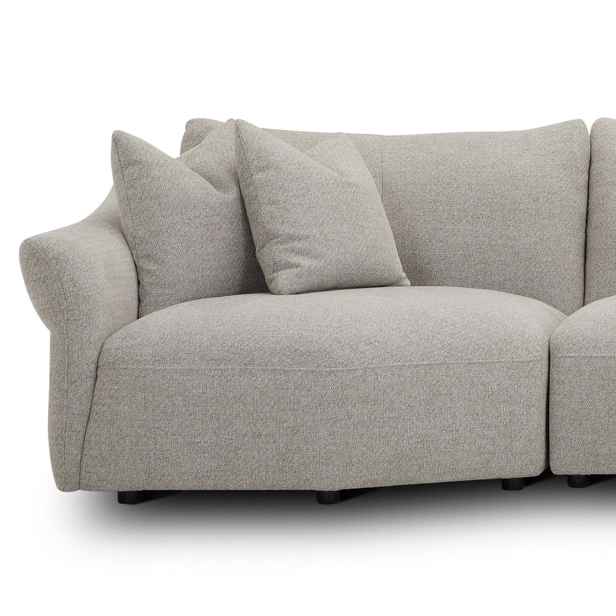 Playful - 6 Piece Modular Sectional - Canes Cobblestone