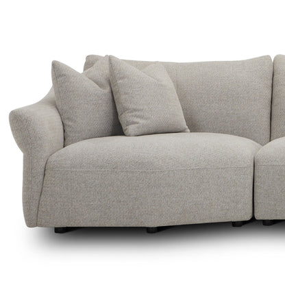 Playful - 6 Piece Modular Sectional - Canes Cobblestone