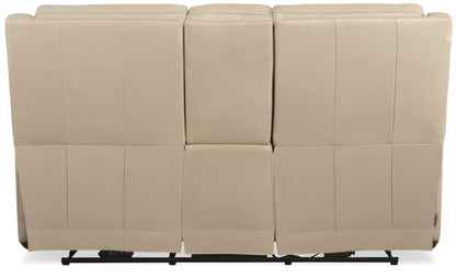 MS - Nelson Zero Gravity Power Console Loveseat With Power Headrests And Lumbar