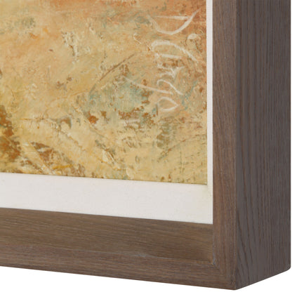 Vista Grande - Framed Desertscape Print - Dark Brown