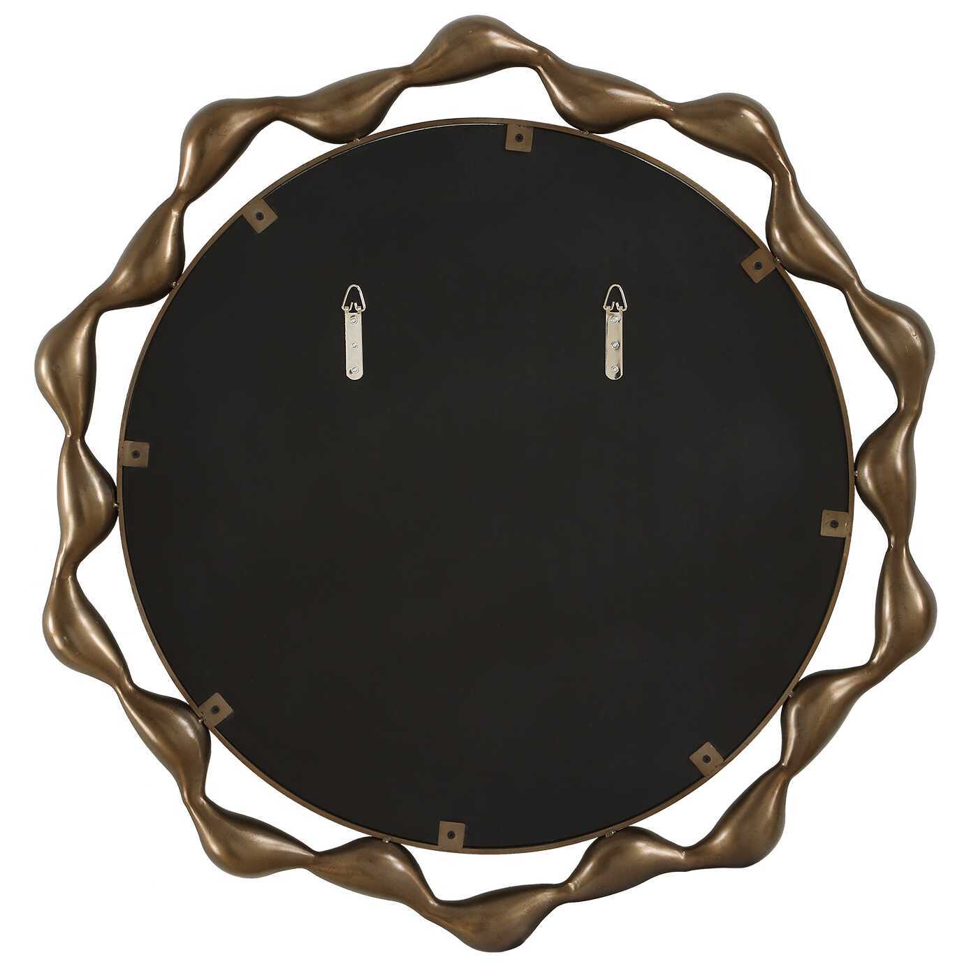 Remolino - Round Mirror - Bronze