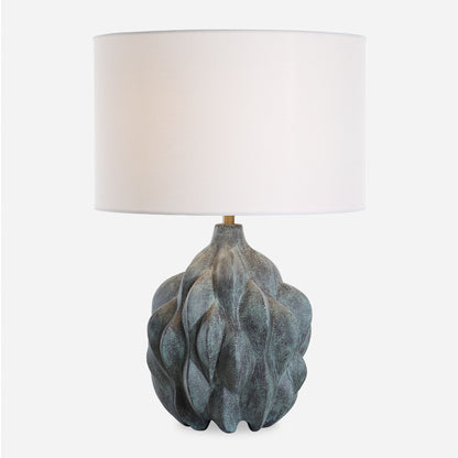 Whitecap - Ceramic Table Lamp - Gray