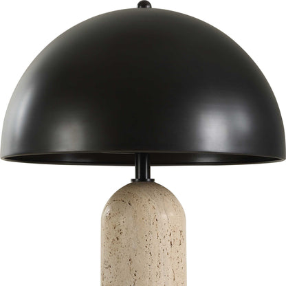 Tanaka - Indoor-Outdoor Table Lamp - Black / Beige