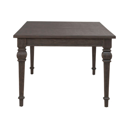 Paradise Valley - Rectangular Leg Table - Dark Brown