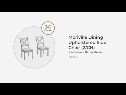 Moriville - Beige - Dining UPH Side Chair (Set of 2)